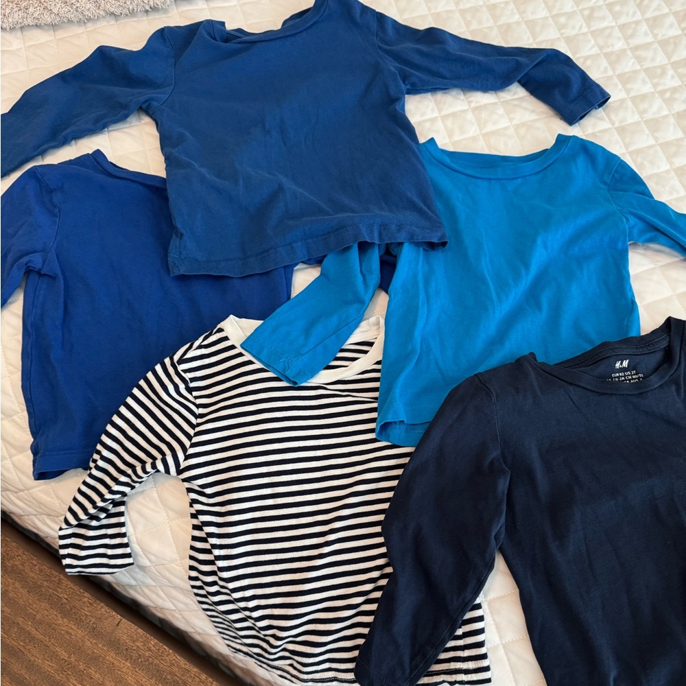 H&M Toddler Boys LS Shirts